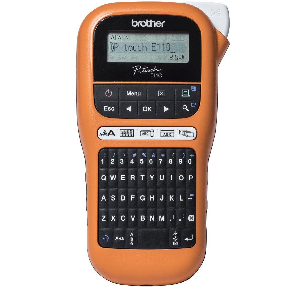 Brother PTE110VPYP1 stampante per etichette (CD) 180 x 180 DPI 20 mm/s TZe QWERTY