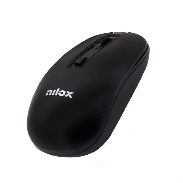 NILOX MOUSE WIRELESS BLACK 1600 DPI