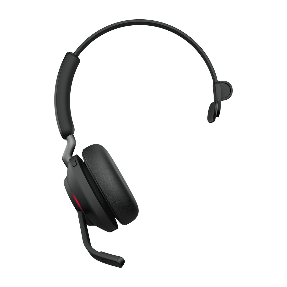 Jabra Evolve2 65 UC Mono - Cuffie con microfono - on-ear - convertibile - Bluetooth - senza fili - USB-A - isolamento dal rumore - nero
