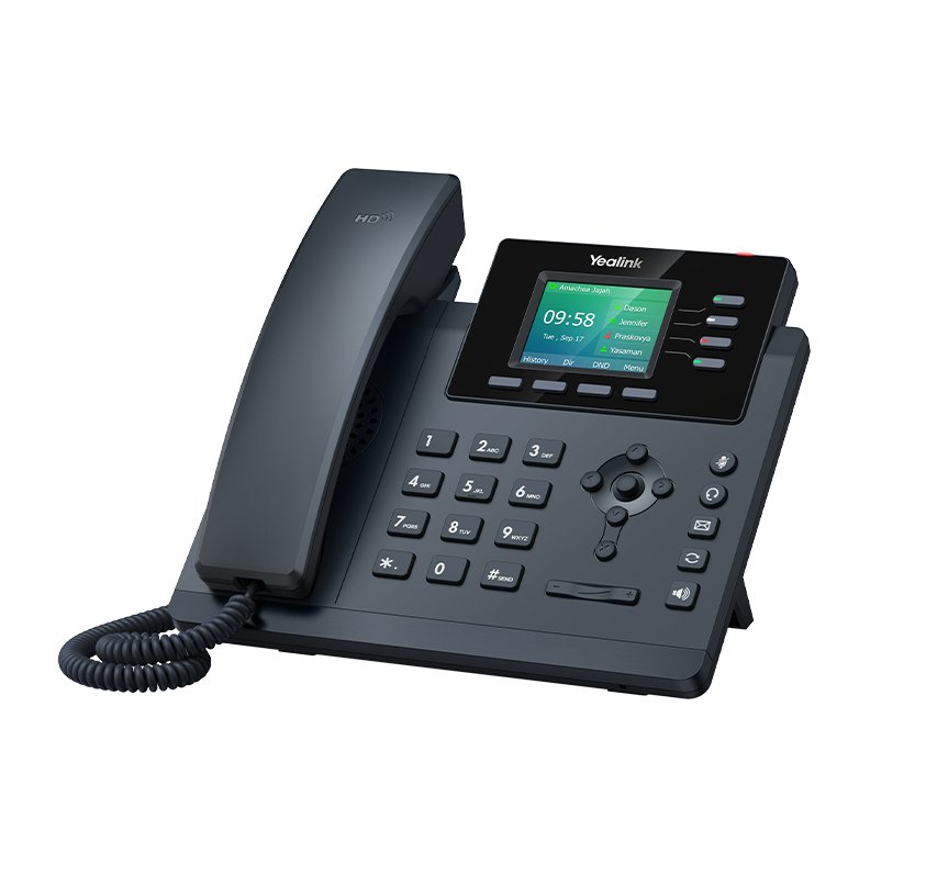 Yealink SIP-T34W Telefono IP Nero con 4 Linee e Ethernet Gigabit