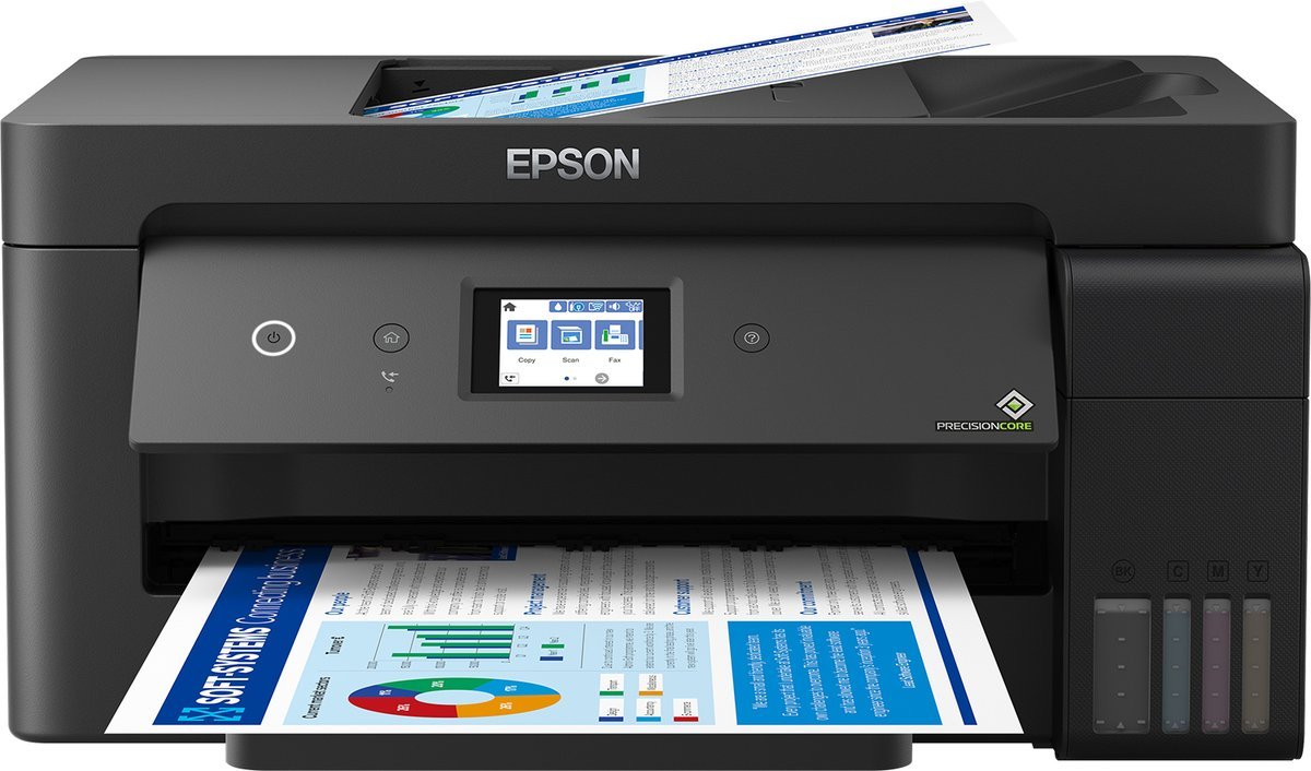 Epson EcoTank L14150 - dispositivo di stampa tutto in uno - stampa, scansione, copia, fax 4800 x 1200 DPI A3+ 17ppm ADF Wi-Fi AirPrint