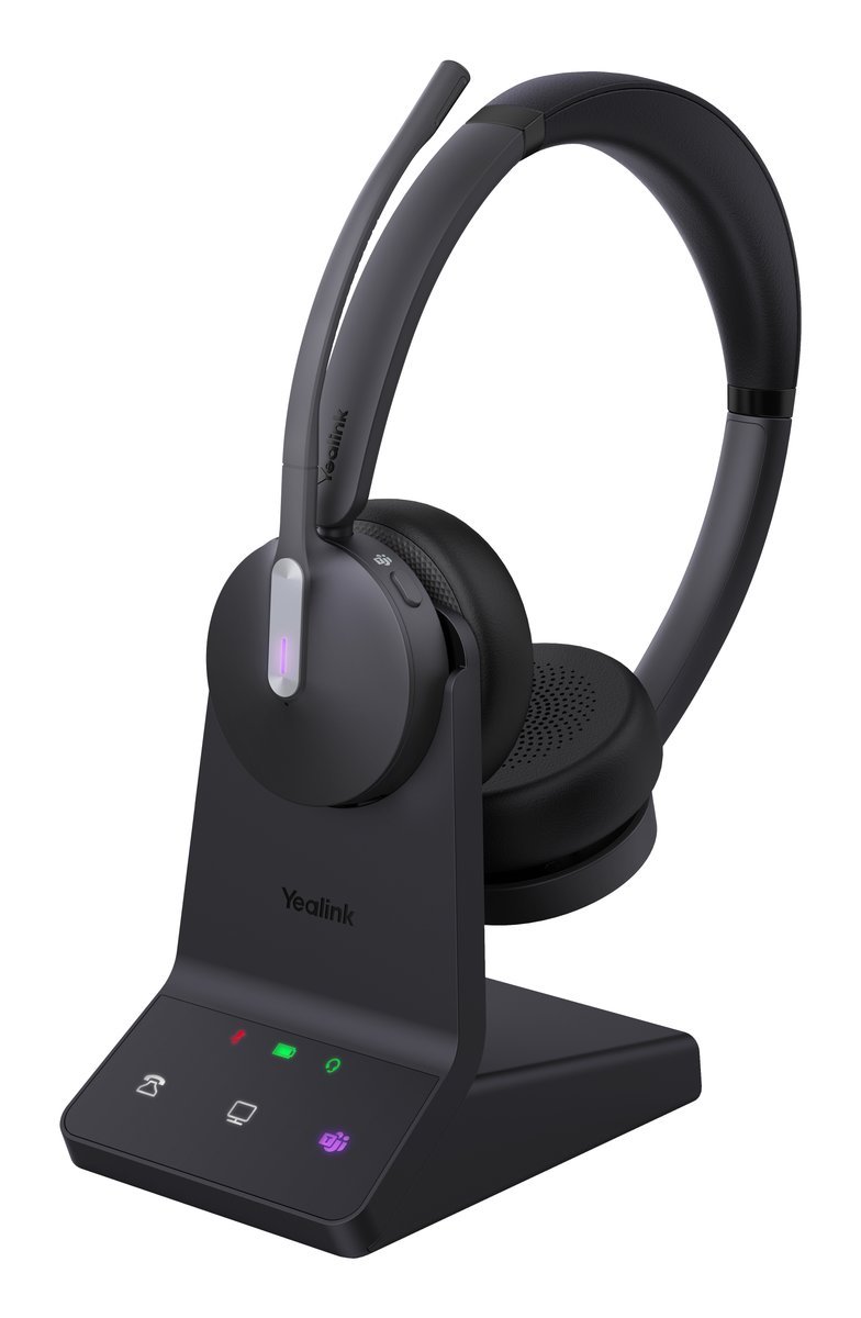 Yealink WH64 DUAL TEAMS Cuffie Bluetooth Wireless per Ufficio