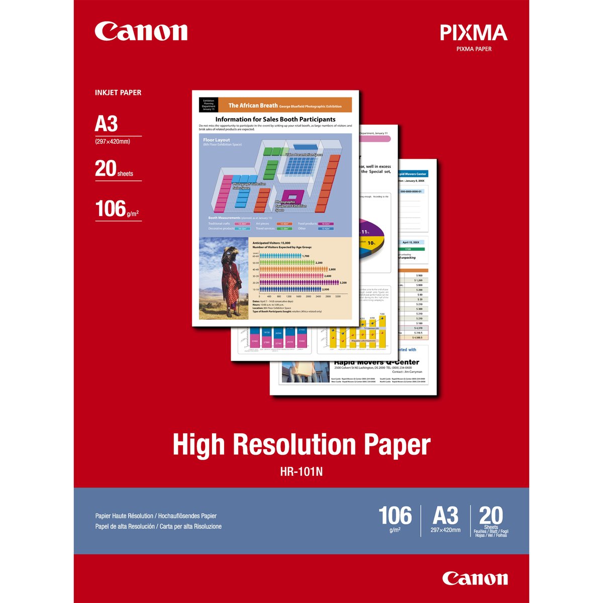 Canon HR-101 - A3 (297 x 420 mm) …