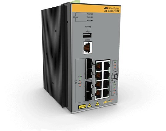 Allied Telesis AT IE340-12GP - Switch - L3 …