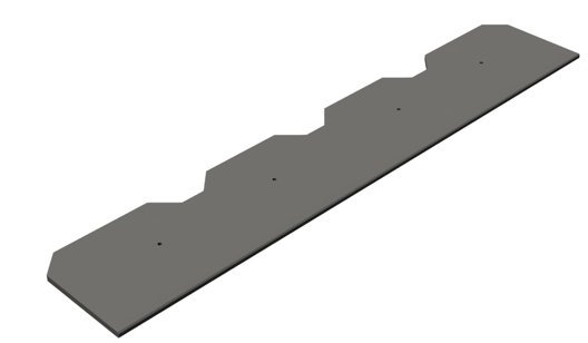 Zebra CS-CAB-SHV-EXT-SS porta accessori Mensola per scaffale