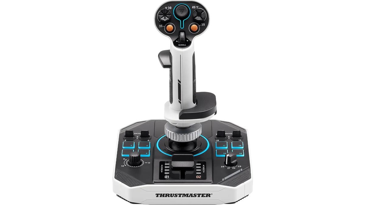 THRUSTMASTER SOL-R 1 FLIGHTSTICK - IL JOYSTICK PER I COMBATTIMENTI E L'ESPLORAZIONE SPAZIALE SU PC