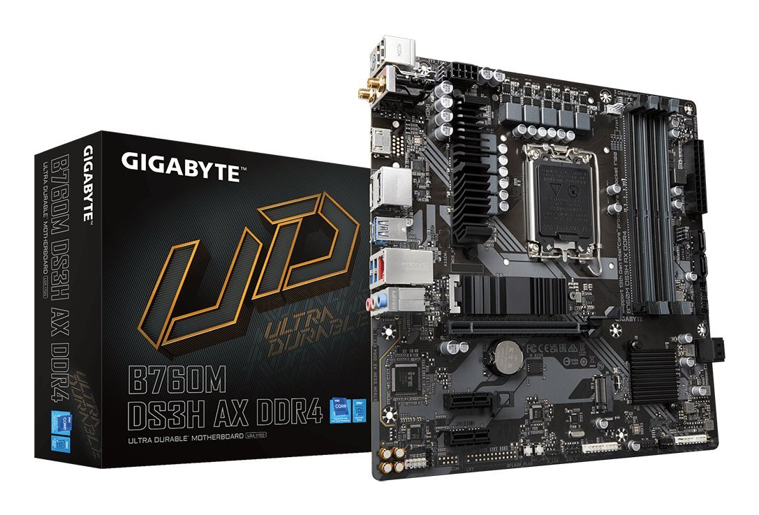 GIGABYTE B760M DS3H AX DDR4