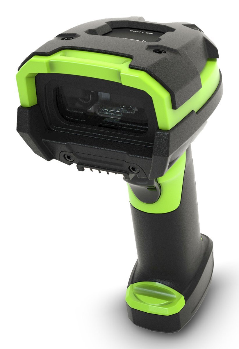Zebra LI3678-ER Scanner di codici a barre 1D portatile Wireless USB IP65 IP67 Resistente alla polvere e all'acqua