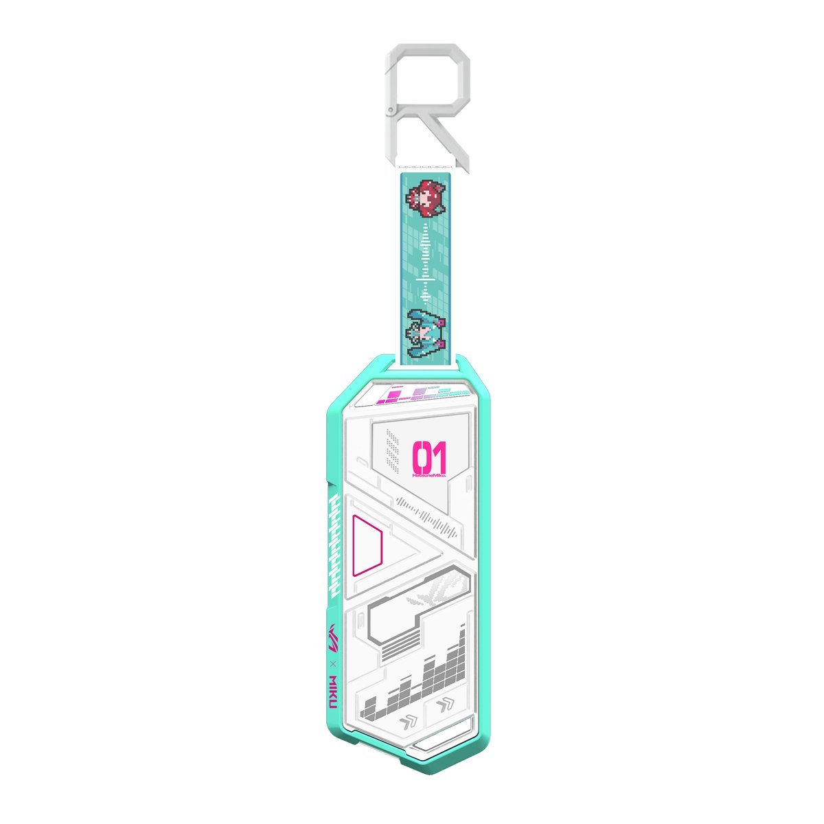 Asus ROG Strix Arion Hatsune Miku Edition, USB-C 3.2 - Nero