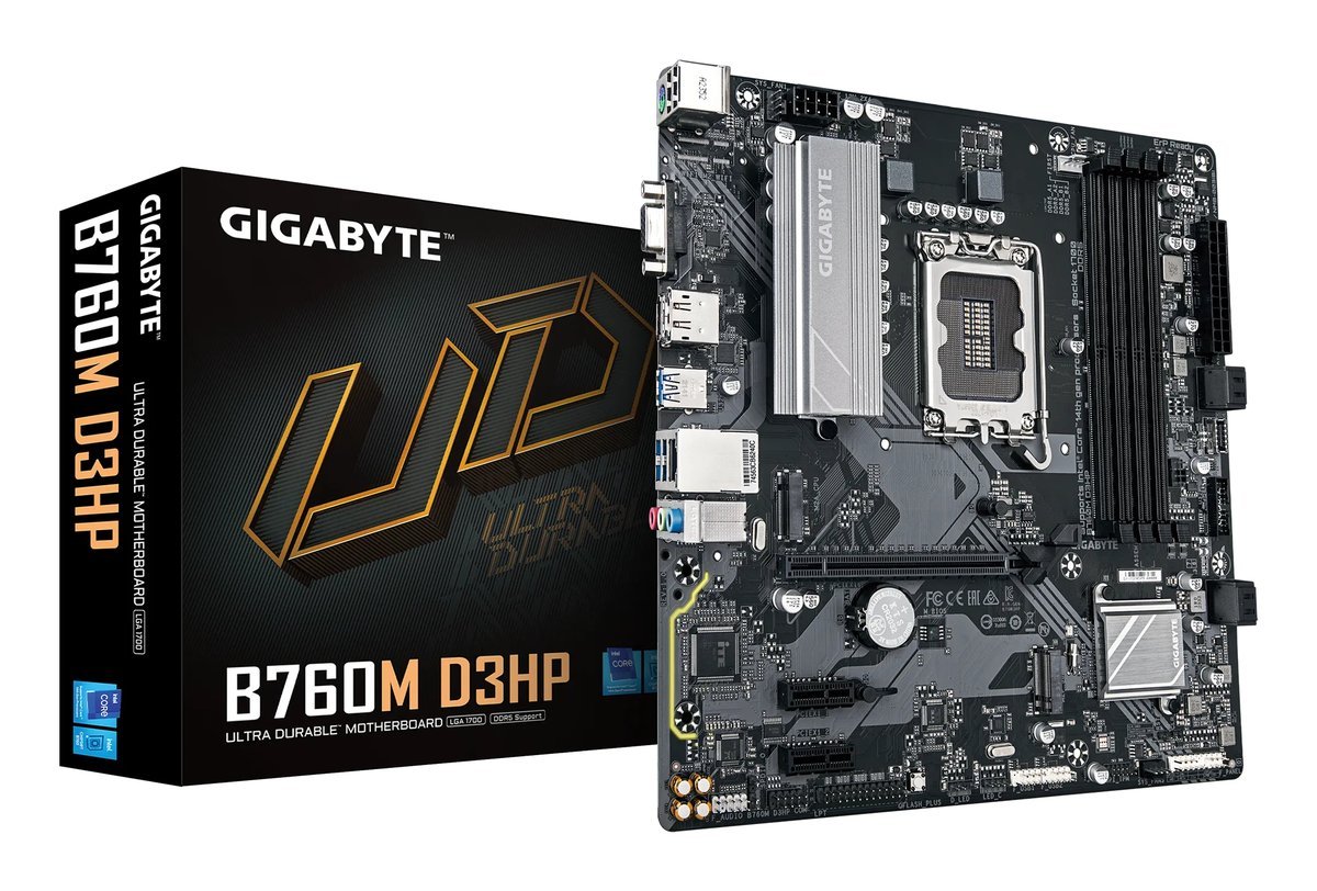 GIGABYTE B760M D3HP scheda madre Intel B760 Express LGA 1700 micro ATX