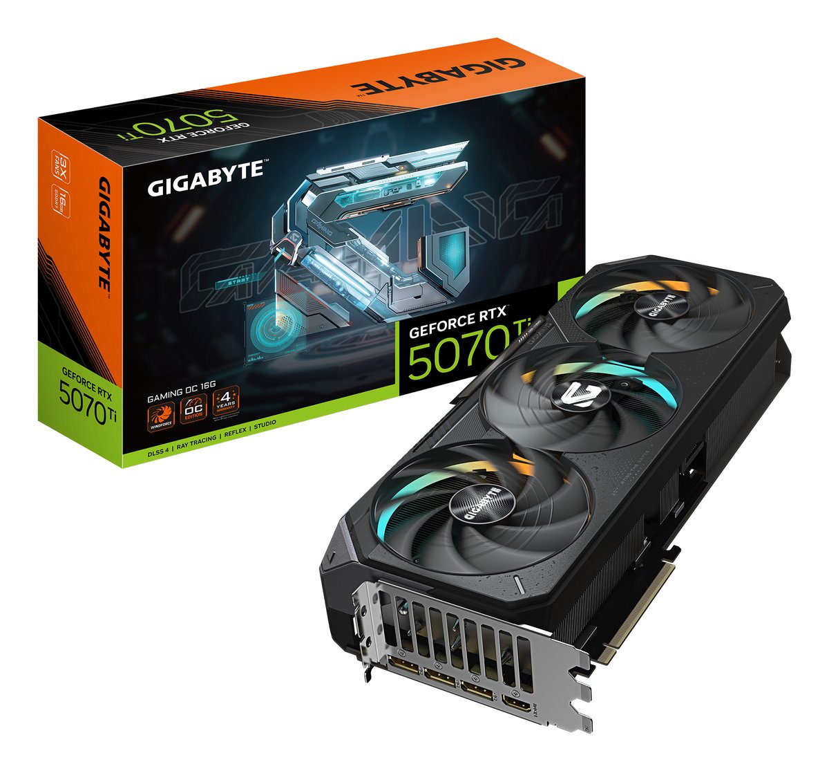 GIGABYTE GeForce RTX 5070 Ti GAMING OC 16G …