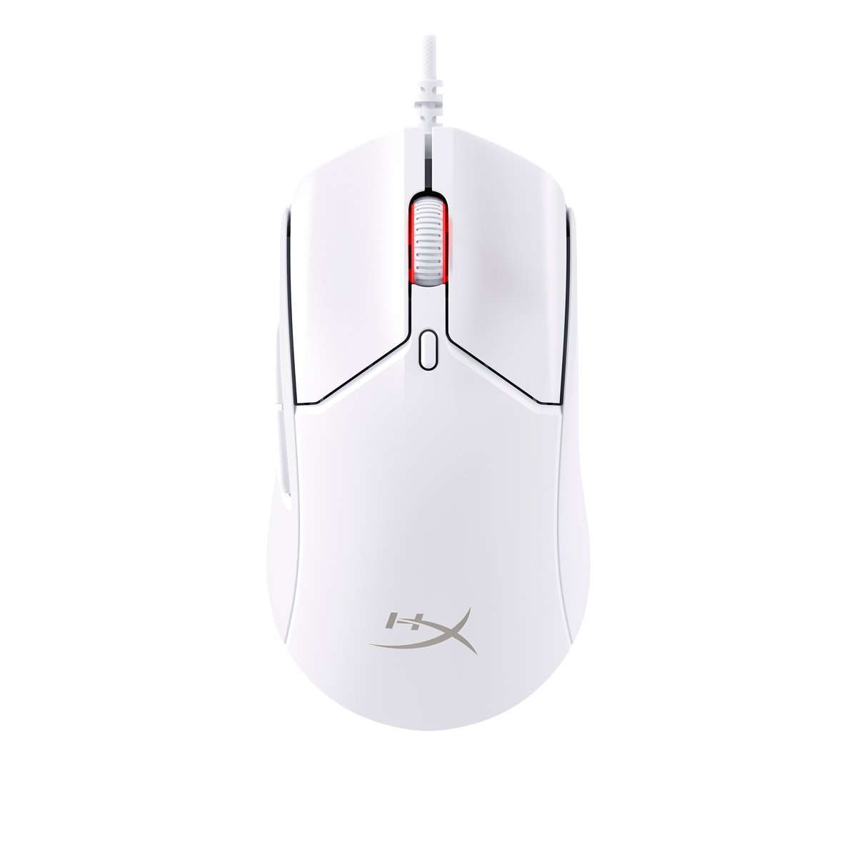 HyperX Pulsefire Haste 2 - mouse da gioco cablato USB - HyperX 26K 26000 DPI 56g bianco