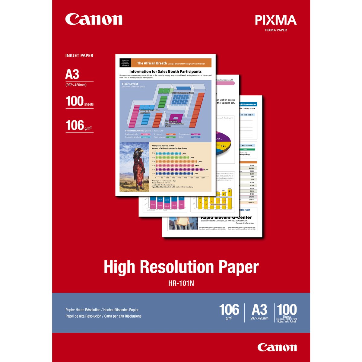 Canon HR-101 - A3 (297 x 420 mm) …