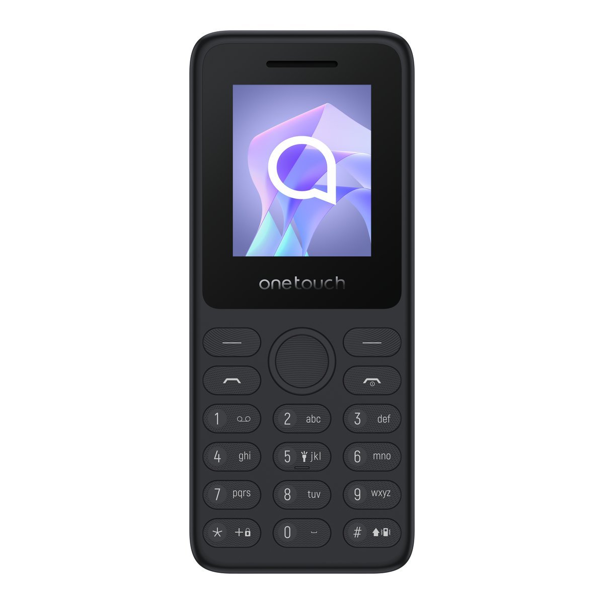 TCL onetouch 4021 - Telefono con funzionalità - dual SIM - RAM 4 MB /Memoria Interna 4 MB - microSD slot - display LCD - 128 x 160 pixel - rear camera 0,08 MP - grigio notte scuro