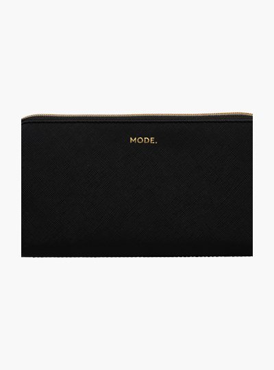 DBRAMANTE 1928 LA PURSE PORTAFOGLIO IN PELLE 24 CM 8 SCOMPARTI NERO