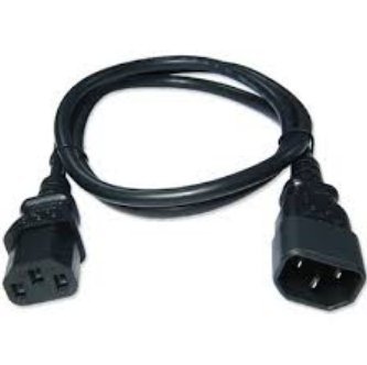 Zebra CS-CAB-IEC-L cavo di alimentazione Nero 1 m Accoppiatore C13 Accoppiatore C14