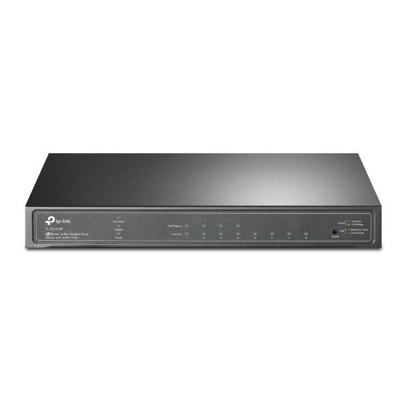 TP-Link JetStream TL-SG2008P switch di rete Gestito L2/L2+ Gigabit Ethernet (10/100/1000) Supporto Power over Ethernet (PoE) Nero