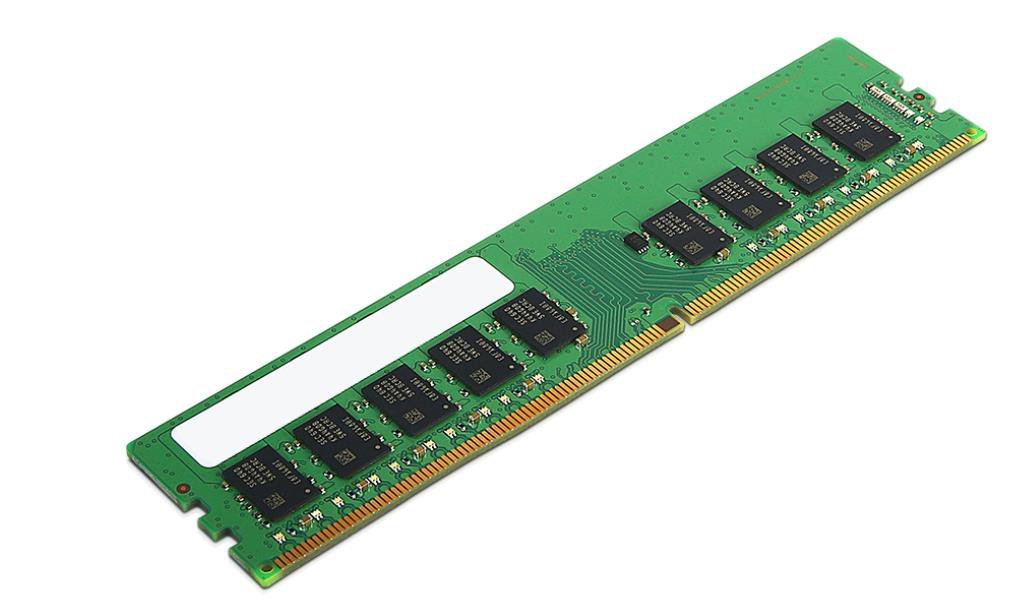 Lenovo - DDR4 - modulo - 32 GB - DIMM 288-PIN - 2933 MHz / PC4-23466 - 1.2 V - senza buffer - ECC - CRU - verde - per ThinkStation P340 30DH, 30DJ, 30DK, 30DL, 30DM, 30DN