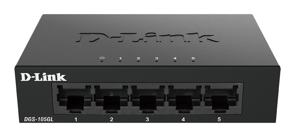 D-Link Switch DGS-105GL 5*GE retail - Switch - 1 Gbps (DGS-105GL)