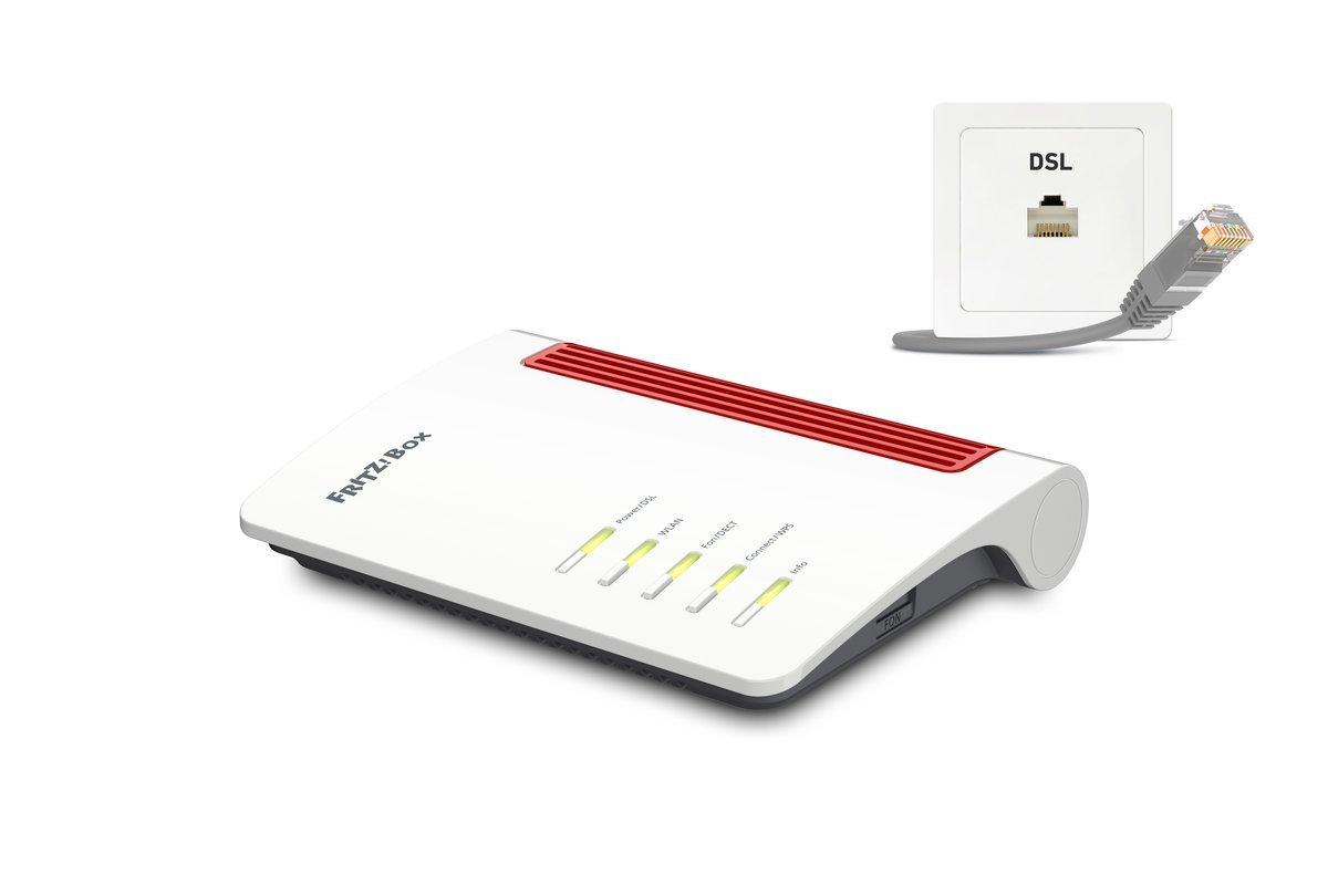 FRITZ!Box 7530 AX router wireless Gigabit Ethernet Dual-band (2.4 GHz/5 GHz) 4G Bianco