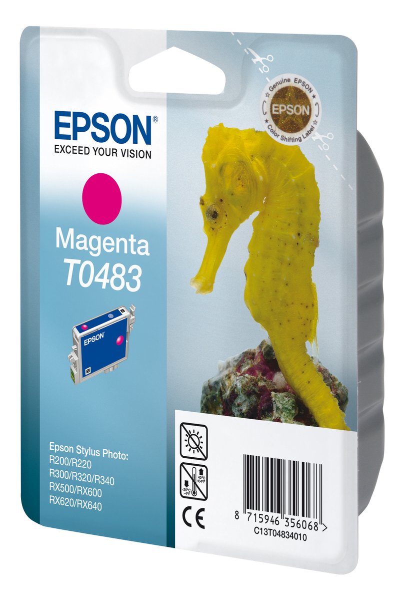 Epson T0483 - 13 ml - magenta - …