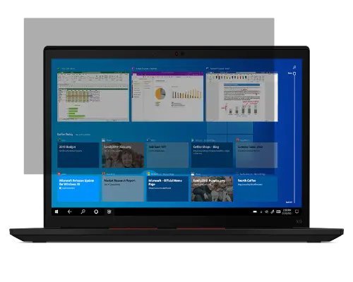Lenovo 4XJ1M77975 schermo anti-riflesso Computer portatile Filtro per la privacy senza bordi per display