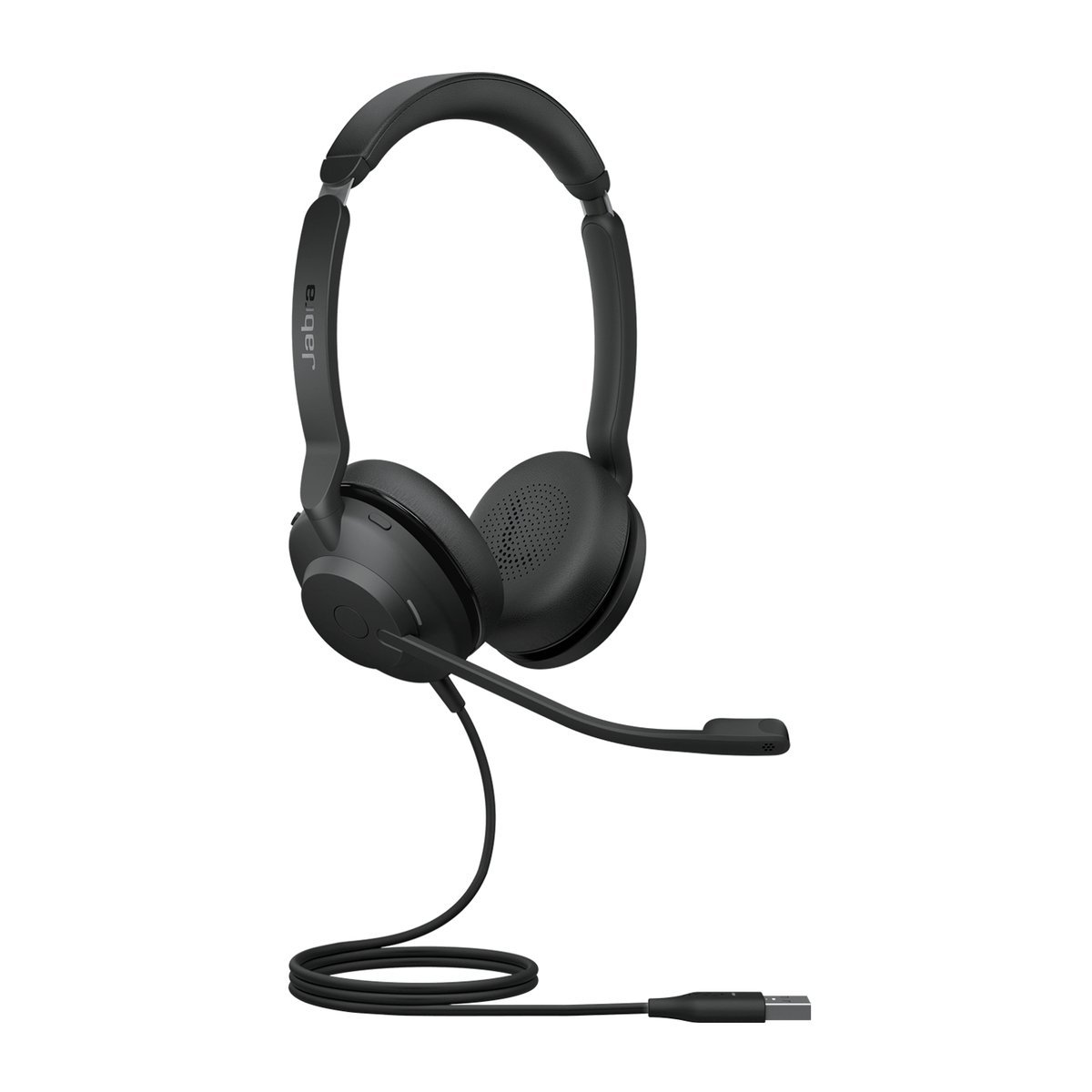 Jabra Evolve2 30 SE UC Stereo - Cuffie con microfono - on-ear - cablato - USB-A - isolamento dal rumore - Ottimizzato per UC