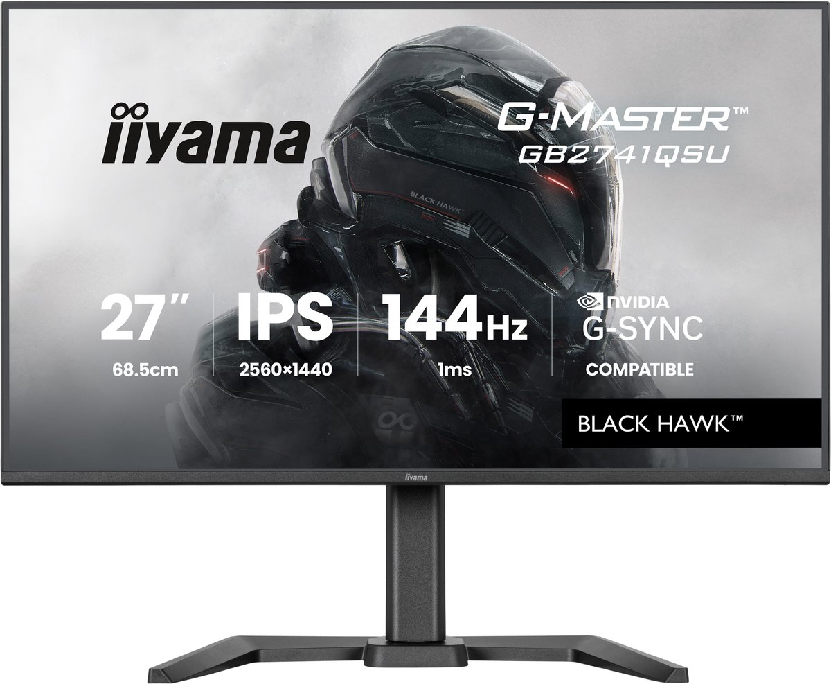 iiyama G-MASTER GB2741QSU-B1, 68,6 cm (27ʺ), 2560 x …