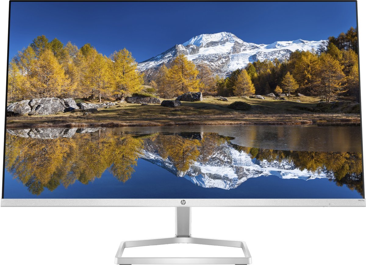 HP M27fq QHD Monitor Monitor PC 68,6 cm (27") 2560 x 1440 Pixel Quad HD LCD Argento