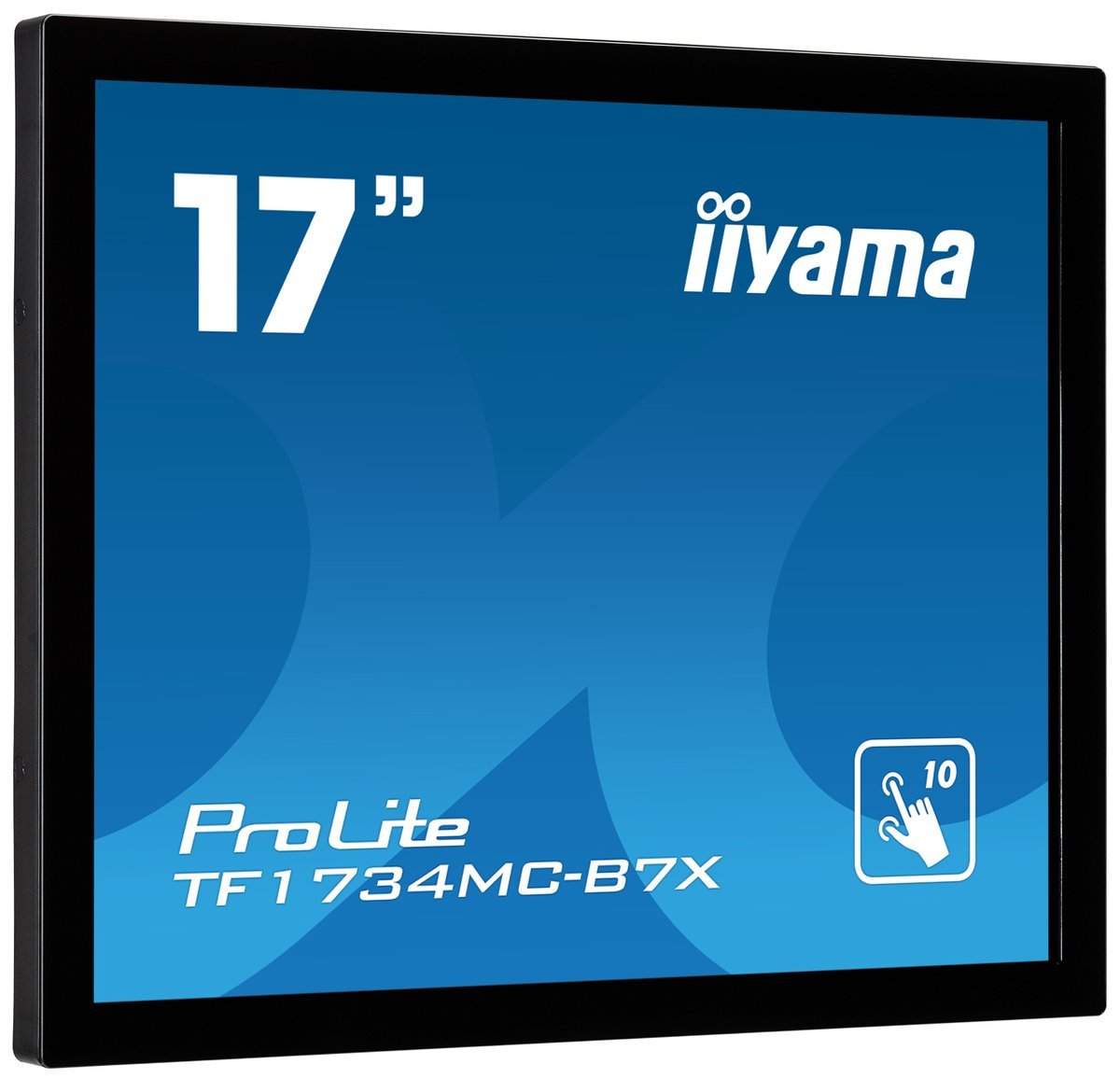 iiyama ProLite TF1734MC-B7X - Monitor a LED - 17" - telaio aperto - touchscreen - 1280 x 1024 - IPS - 350 cd/m² - 1000:1 - 5 ms - HDMI, VGA, DisplayPort - nero