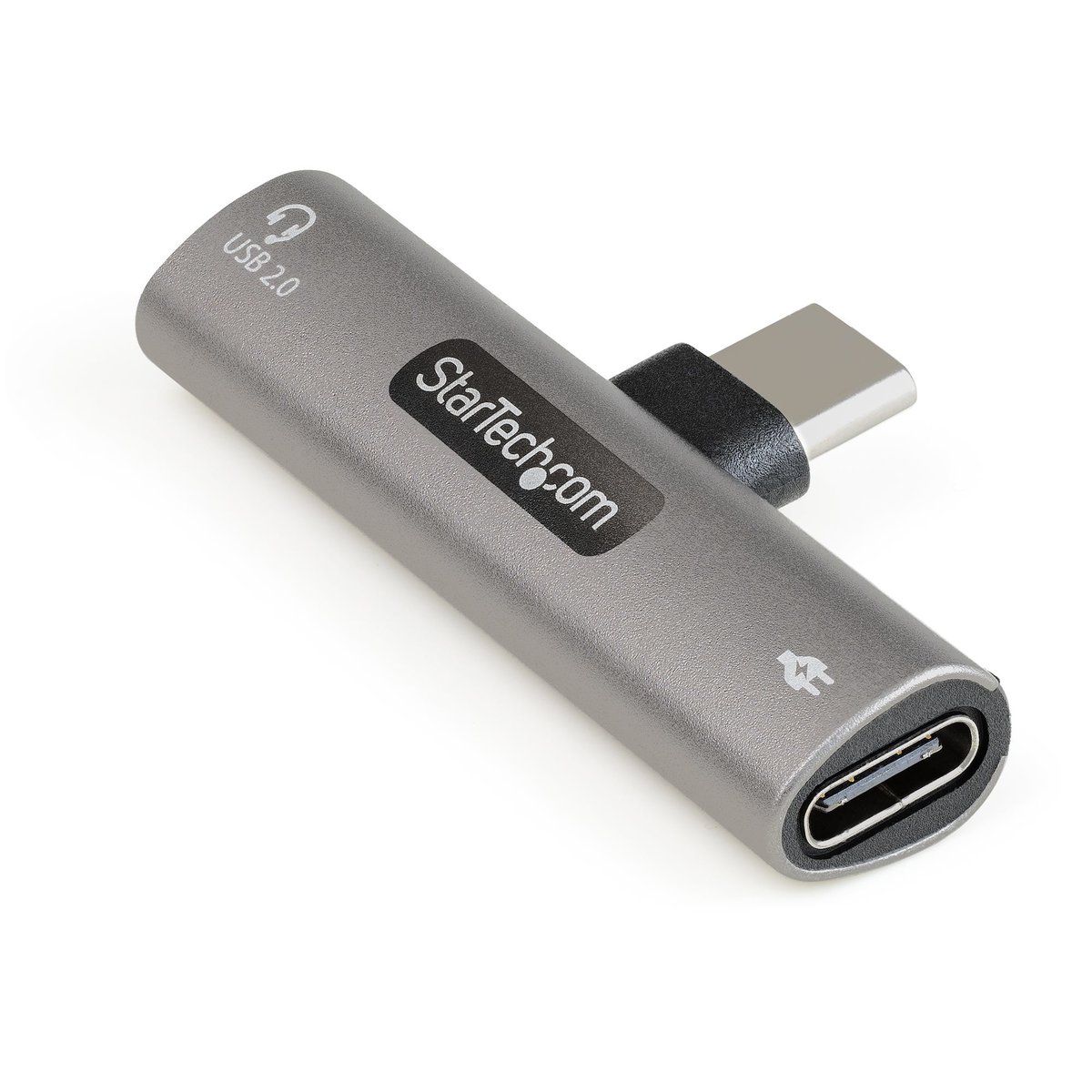 StarTech.com USB C Audio & Charge Adapter, USB-C …