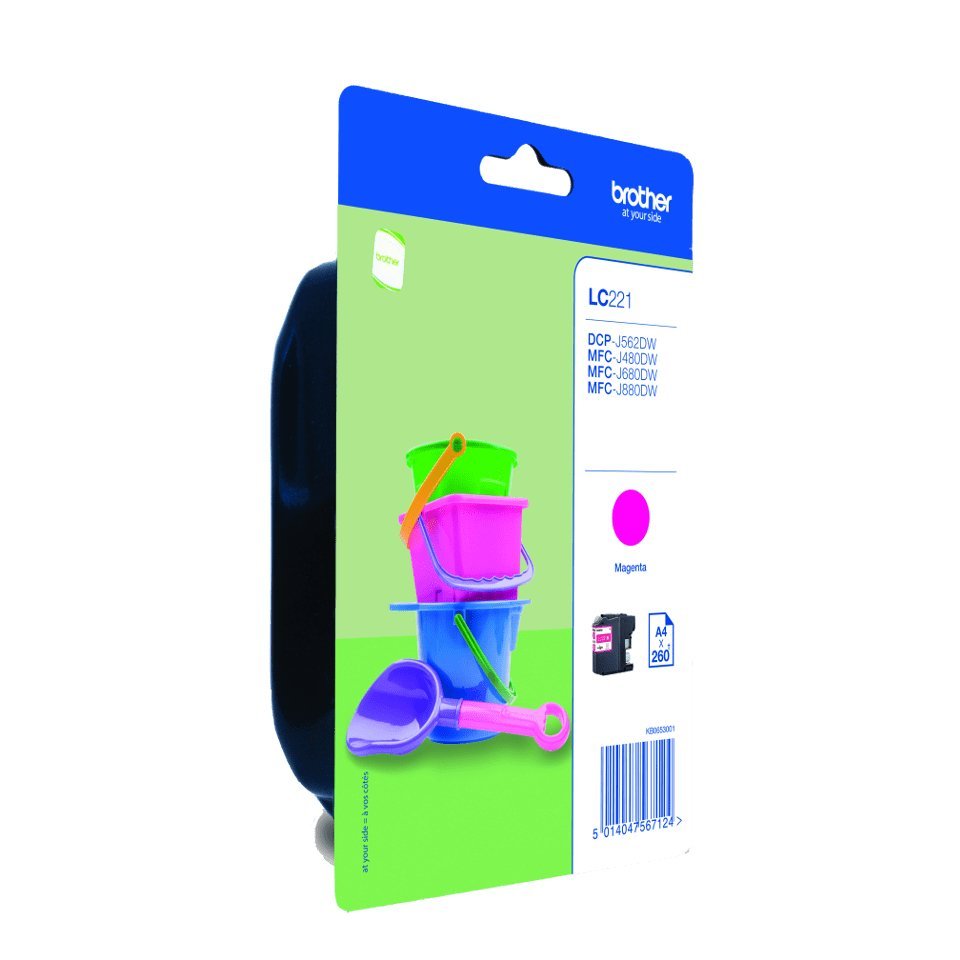 Brother LC221M - Magenta - originale - blister …