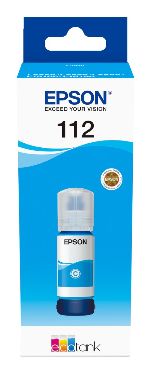 Epson EcoTank 112 - 70 ml - ciano …