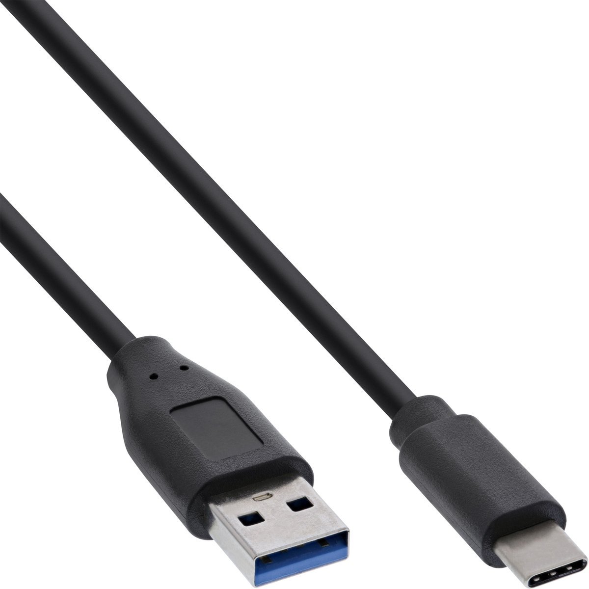 InLine Cavo USB 3.1, Type C maschio a Type A maschio, Nero - 0,5m