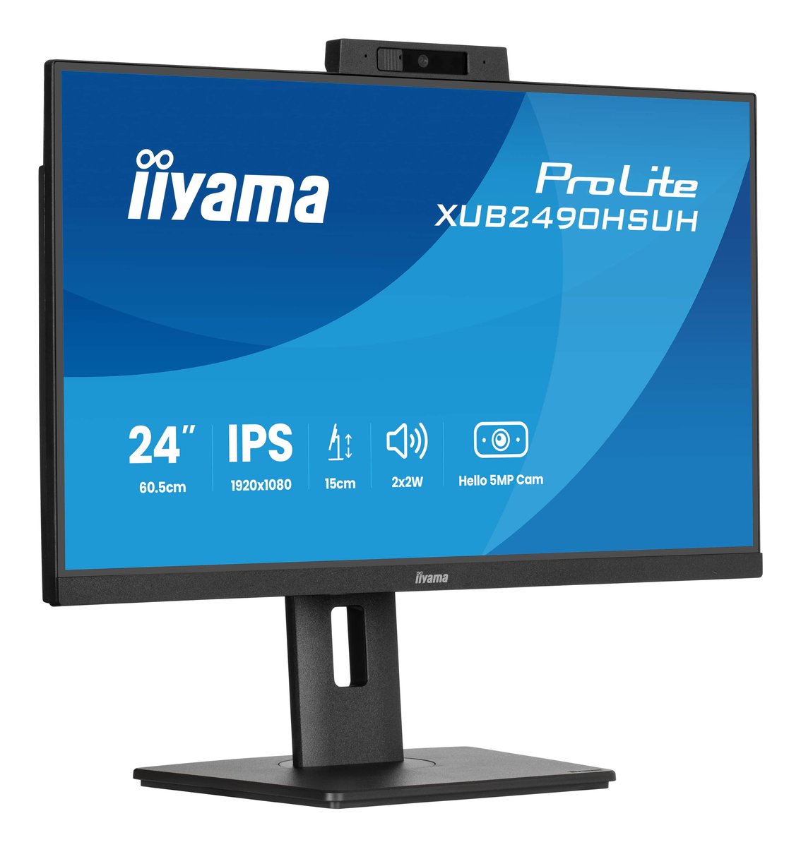 iiyama XUB2490HSUH-B2, 60,5 cm (23.8ʺ), 1920 x 1080 …