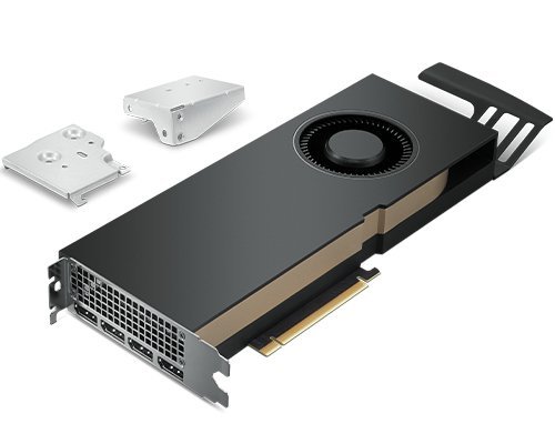 NVIDIA RTX A5000 - Scheda grafica - RTX A5000 - 24 GB GDDR6 - PCIe 4.0 x16 - 4 x DisplayPort - per ThinkStation P520 30BE, 30BF, 30BQ; P520c 30BX (625 Watt), 30BY (625 Watt), 30C0 (625 Watt); P620 30E0, 30E1; P720 30BA, 30BB, 30BU; P920 30BC, 30BD, 30BV