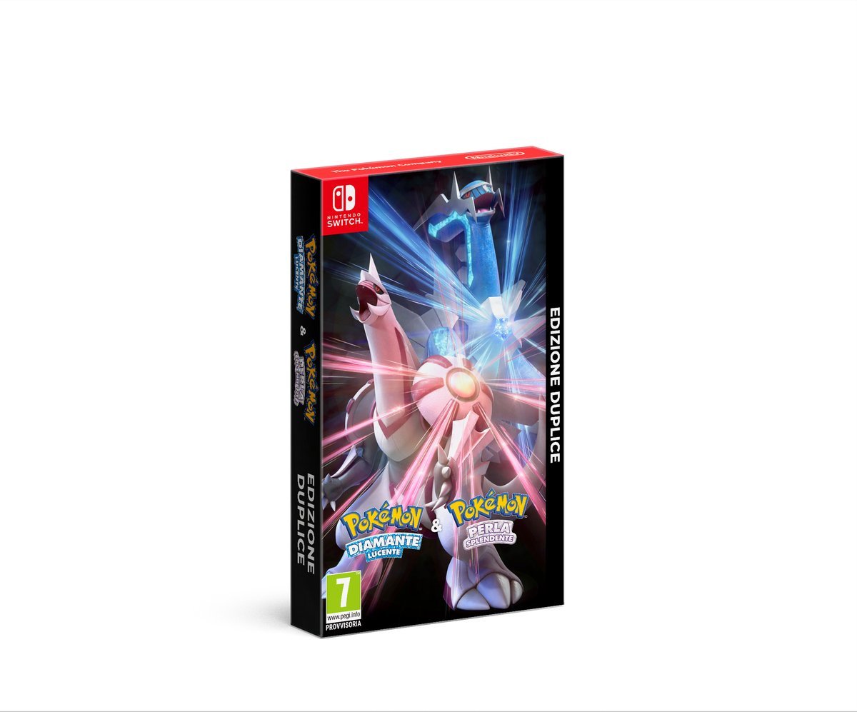 Switch Pokemon Diamante Lucente e Perla Splendente Dual Pack - <p>Avventurati nella regione di Sinnoh con Pok&eacute;mon Diamante Lucente e Pok&eacute;mon Perla Splendente!</p><p>&nbsp;</p><p>Parti per un'avventura attraverso la regione di Sinnoh con Pok&eacute;mon Diamante Lucente e Pok&eacute;mon Perla Splendente per Nintendo Switch, in arrivo a fine 2021!</p><p class="MsoNormal"><o:p></o:p></p><p class="MsoNormal">&nbsp;</p><p class="MsoNormal">Le avventure di Pok&eacute;mon Diamante Lucente