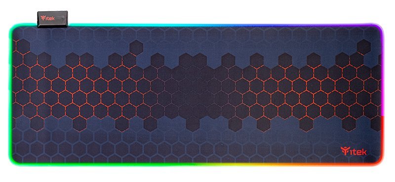 iTek Gaming Mouse Pad E1 RGB - Extra Large