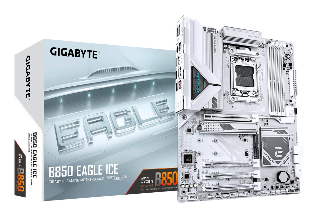 GIGABYTE B850 EAGLE ICE Scheda Madre – CPU …