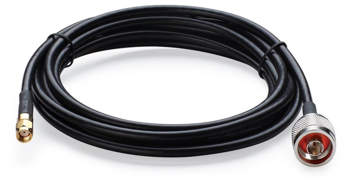 CAVO PIGTAIL TP-LINK TL-ANT24PT3 3MT - CONNETTORE DA N MASCHIO A RP-SMA MASCHIO - GARANZIA 3 ANNI