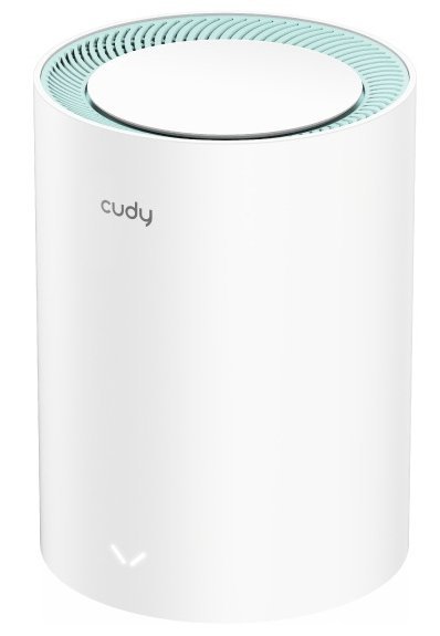 Cudy M1300 1-PACK sistema Wi-Fi Mesh Dual-band (2.4 GHz/5 GHz) Wi-Fi 5 (802.11ac) Bianco 2 Interno