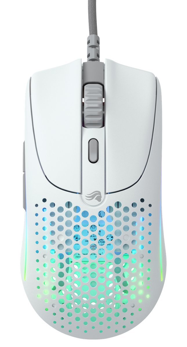 Glorious PC Gaming Race Model O 2 Wired Gaming Mouse - Bianco opaco