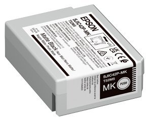 EPSON SJIC42P-MK CARTUCCIA INCHIOSTRO MATTE BLACK NERO OPACO ORIGINALE 50 ML PER ColorWorks CW-C4000E (BK)
