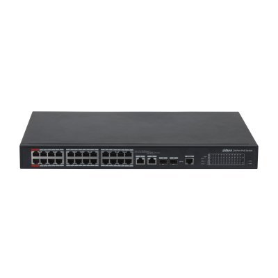 Dahua PFS4226-24ET-360-V3 Switch PoE gestito da 24 porte 100 Mbps + 2 porte Gigabit