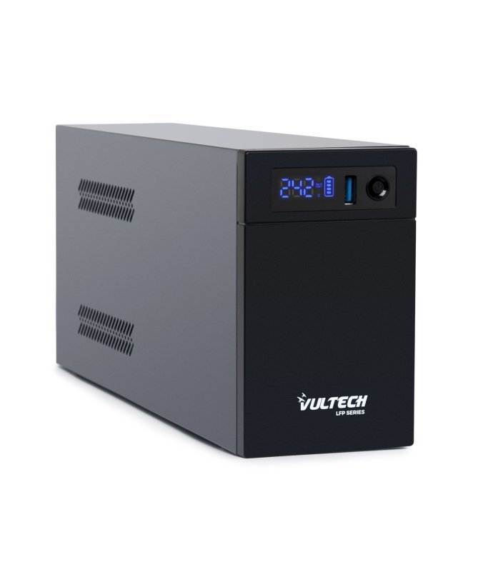 Vultech UPS1400VA-LFP gruppo di continuitÃ  (UPS) A linea interattiva 1,4 kVA 700 W 2 presa(e) AC