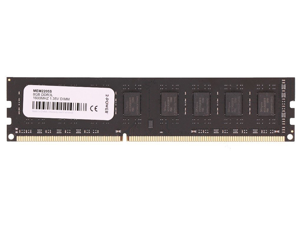 MEMORIA DDR3L 8 GB PC1600 MHZ (1X8) (MEM2205S)