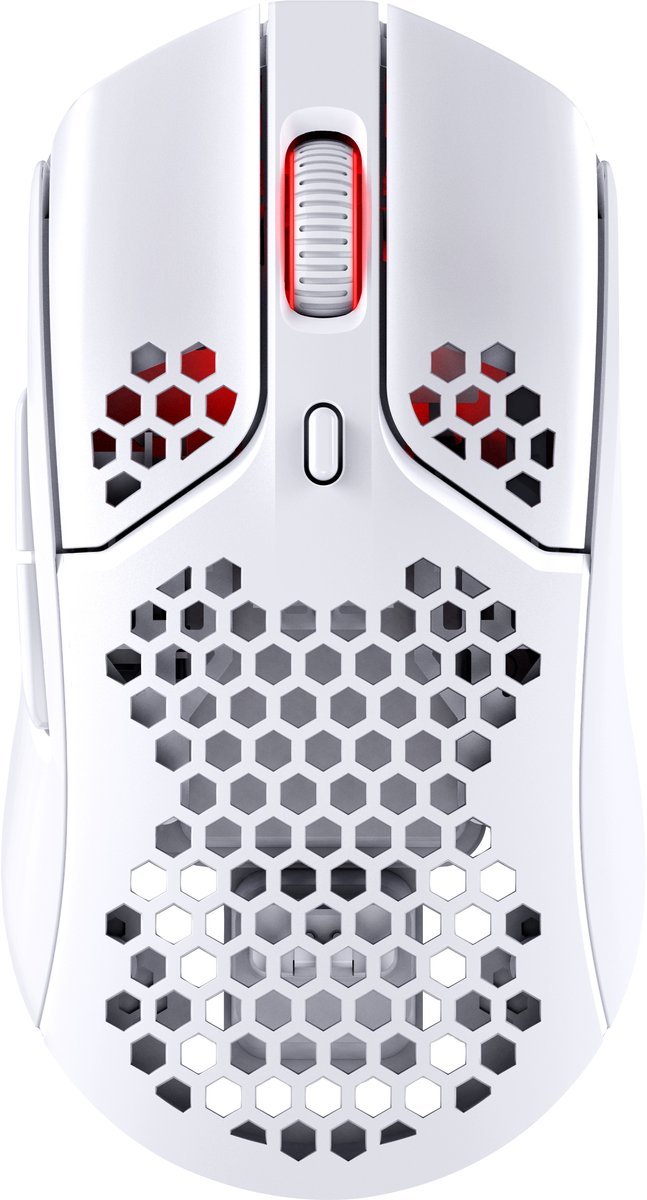 HyperX Pulsefire Haste - mouse da gioco wireless - Pixart PAW 3335 16000 DPI 61g bianco