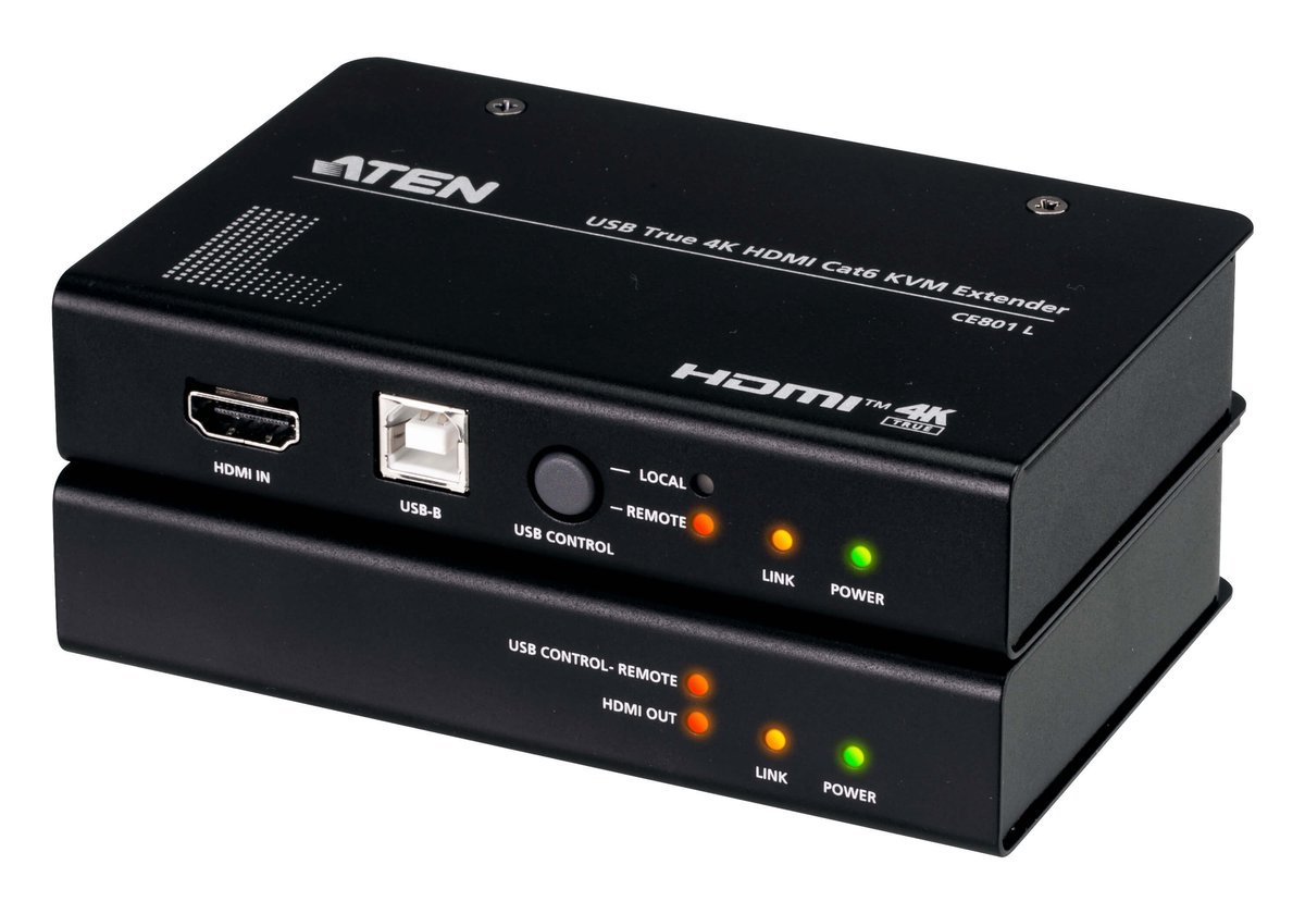 Aten CE801-AT-G USB True 4K HDMI Cat6 KVM Extender