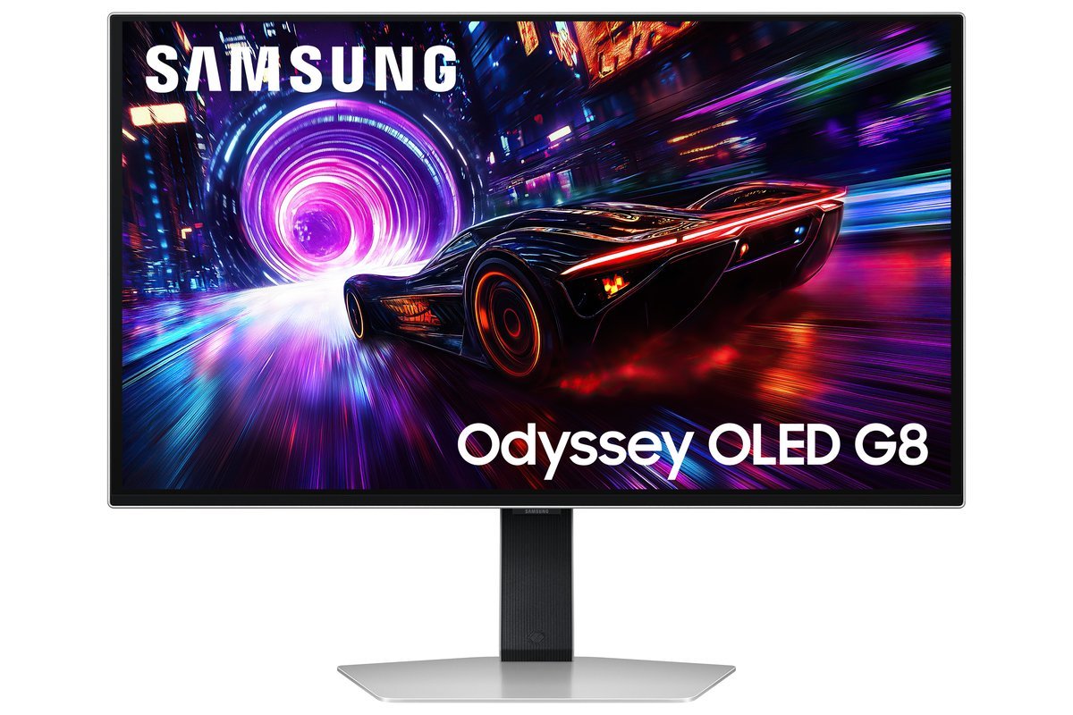 Samsung G81SF Monitor PC 68,6 cm (27") 3840 x 2160 Pixel 4K Ultra HD OLED Argento