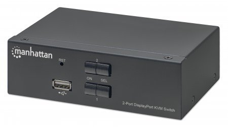 Manhattan 153546 Switch KVM 2/1 DisplayPort USB